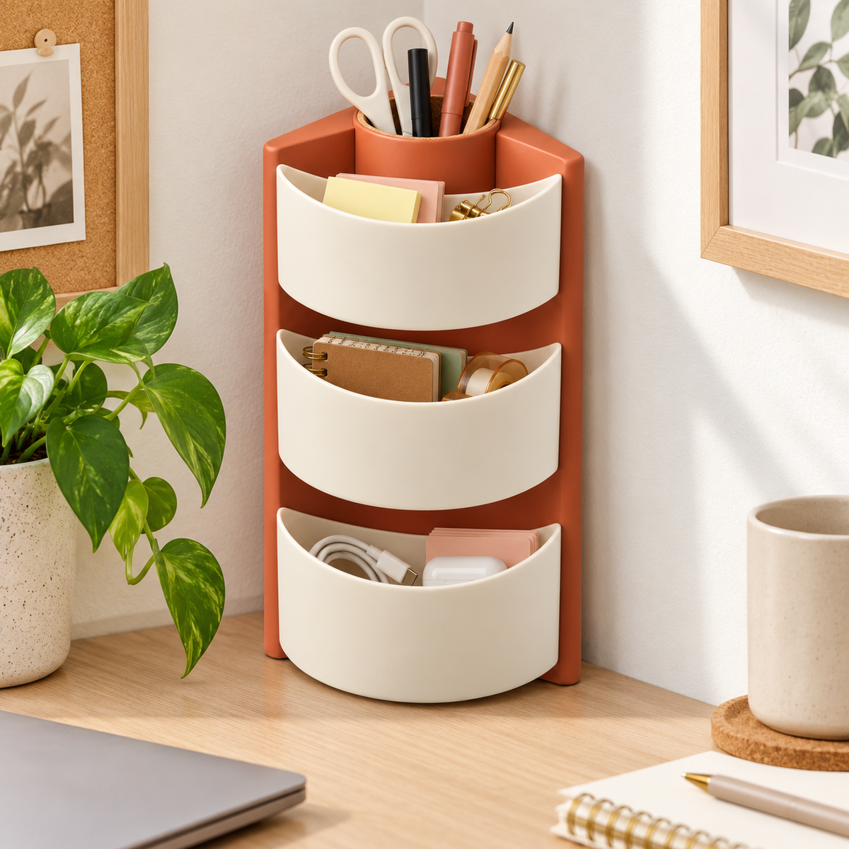 Corner Column Caddy
