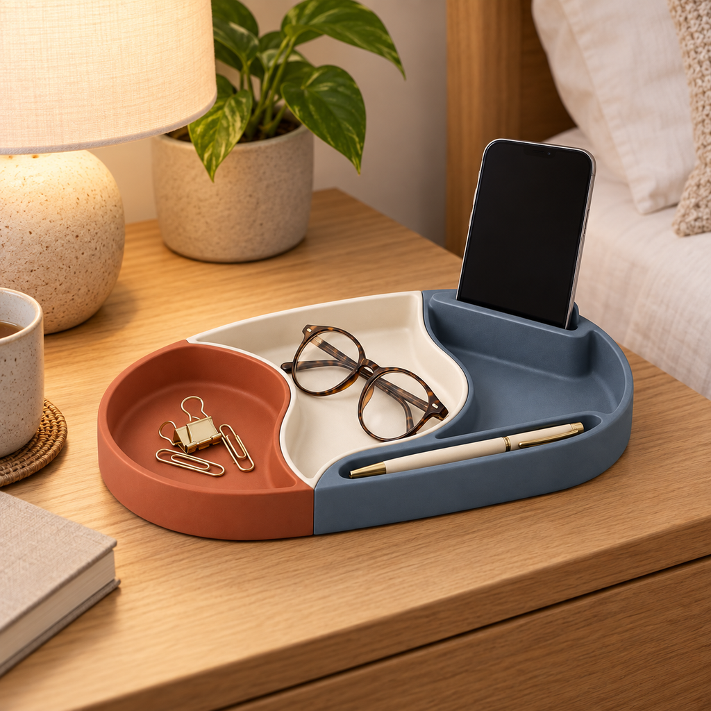 Compass Desk Tray