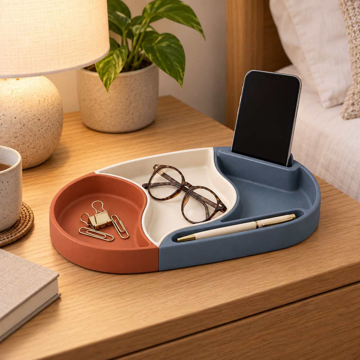 Compass Desk Tray
