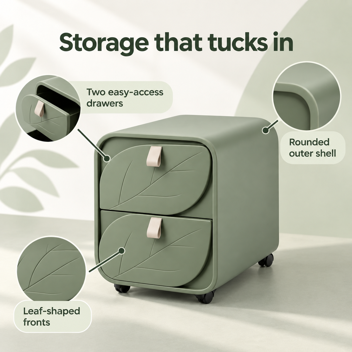Underleaf Drawer Pod